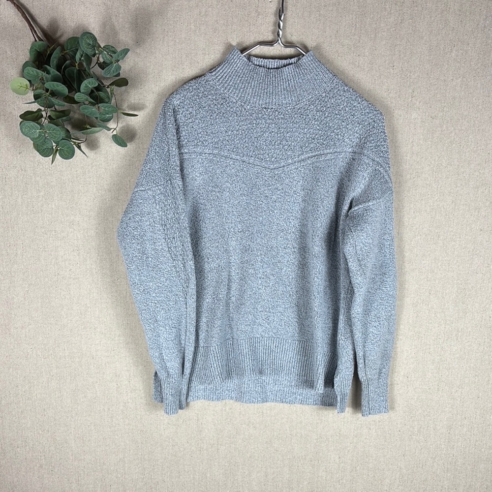 Staccato > Gray High Neck Sweater Small